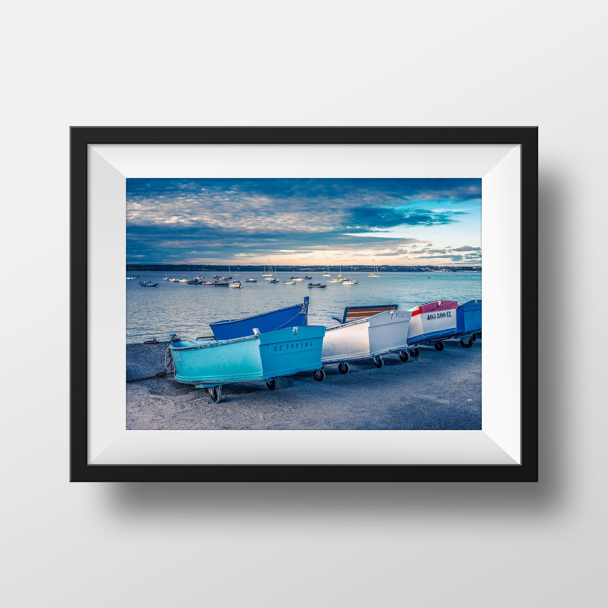 Photo Bretagne Cale Bateaux