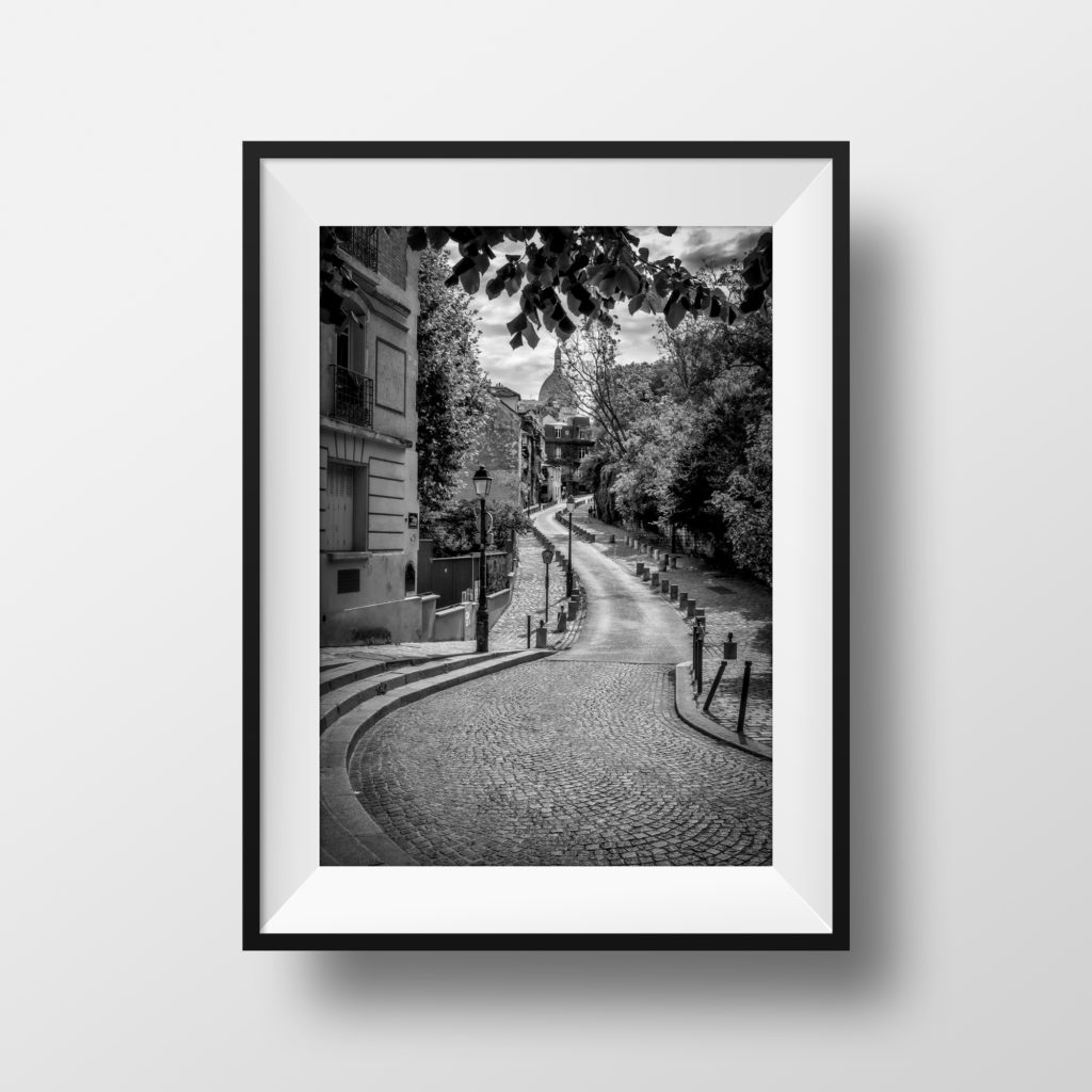 Photo de Paris Montmartre Rue de l'Abreuvoir