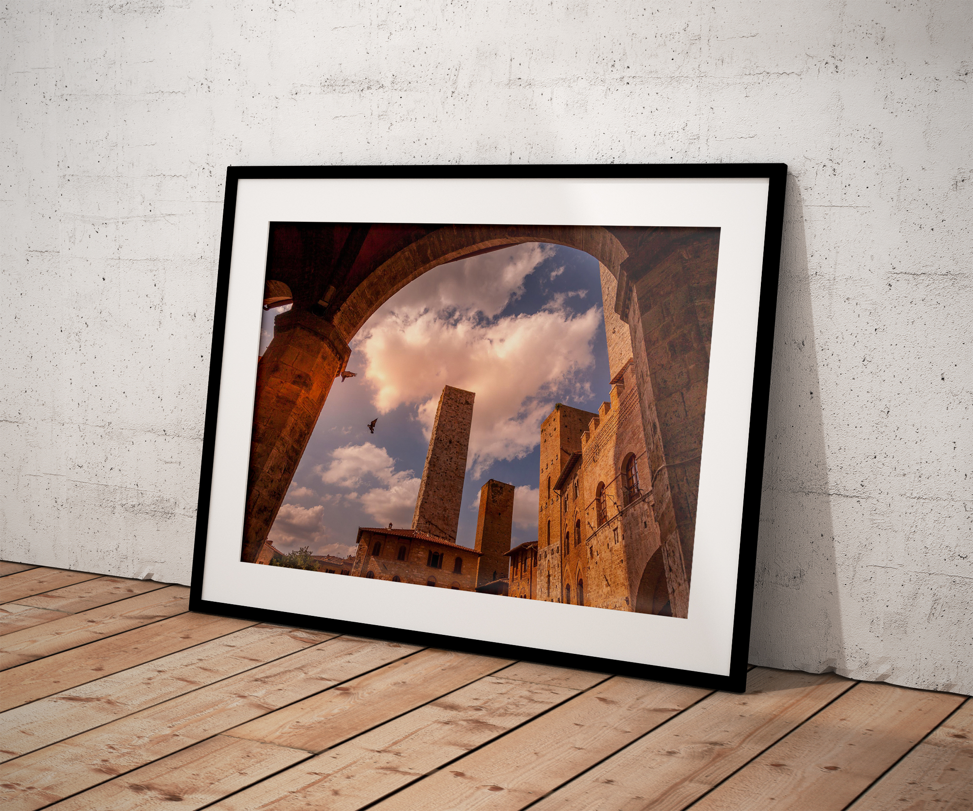 Tirage Photo Couleur – Couleur San Gimignano Toscane – Image 3