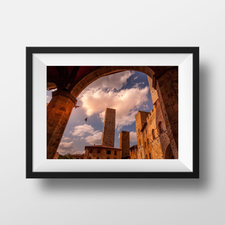 Tirage Photo Couleur – Couleur San Gimignano Toscane