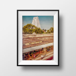 tirage photo srirangaram temple gopura