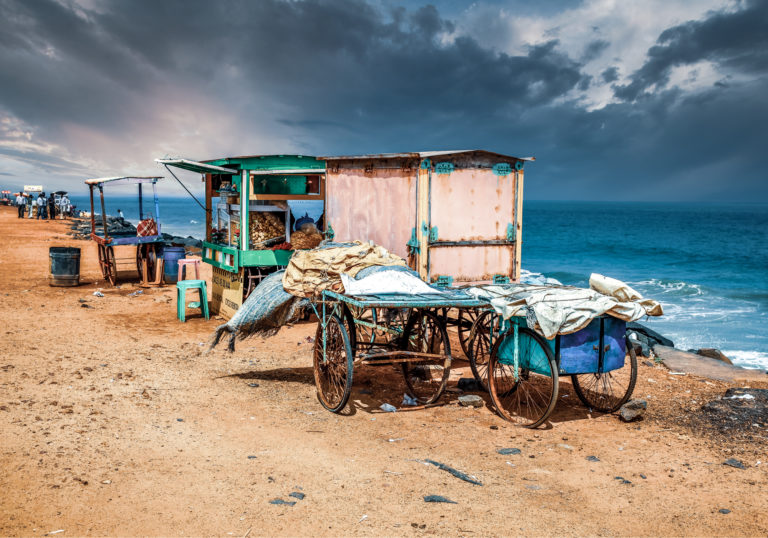 Photo Pondichery Front de Mer Inde