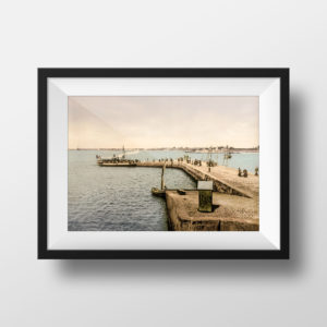 Photo Ancienne Bretagne Lorient Port Louis