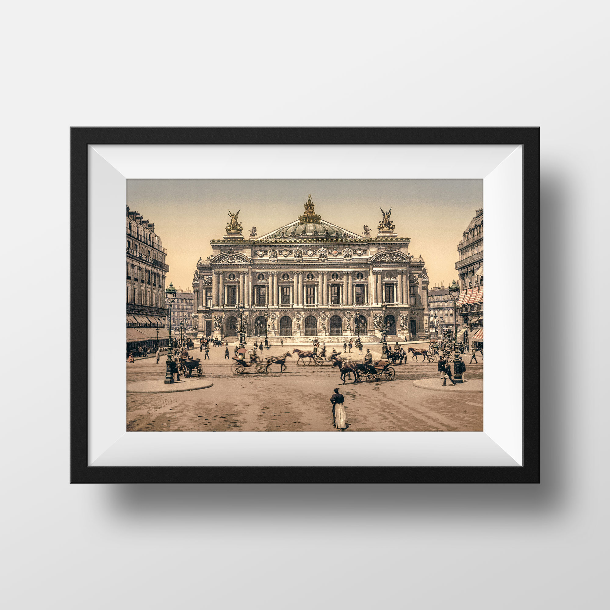 Photo Ancienne Paris Opéra Garnier