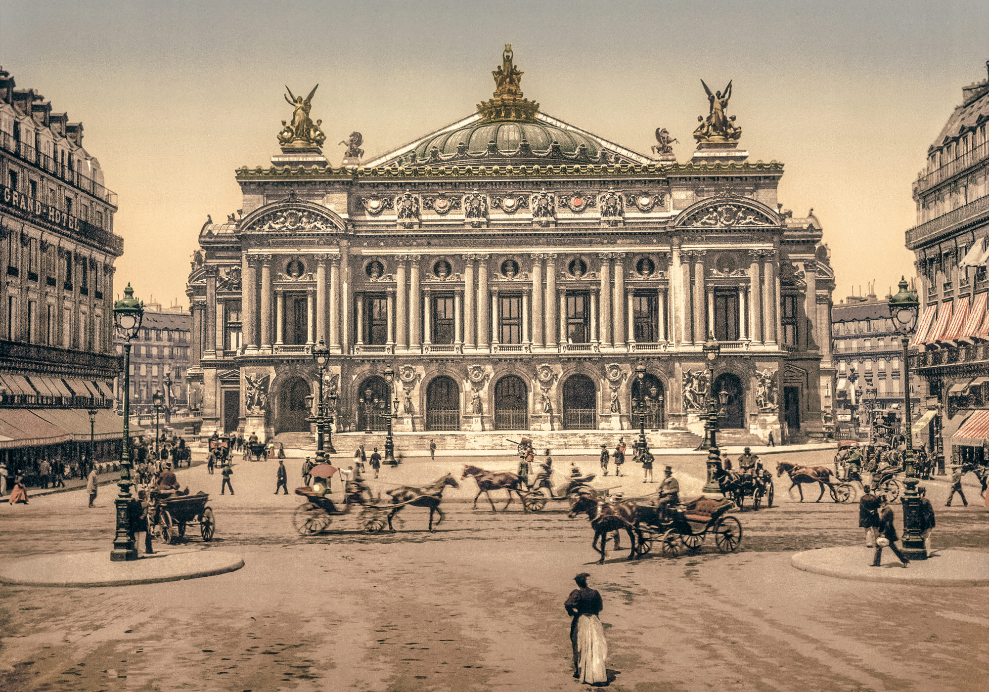 Photo Ancienne Paris Opéra Garnier