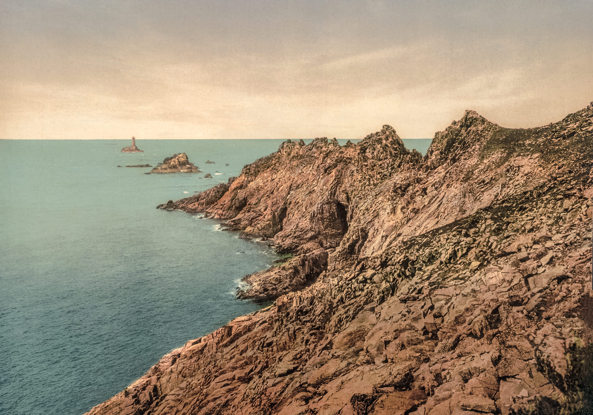 Photo Ancienne Pointe du Raz Bretagne
