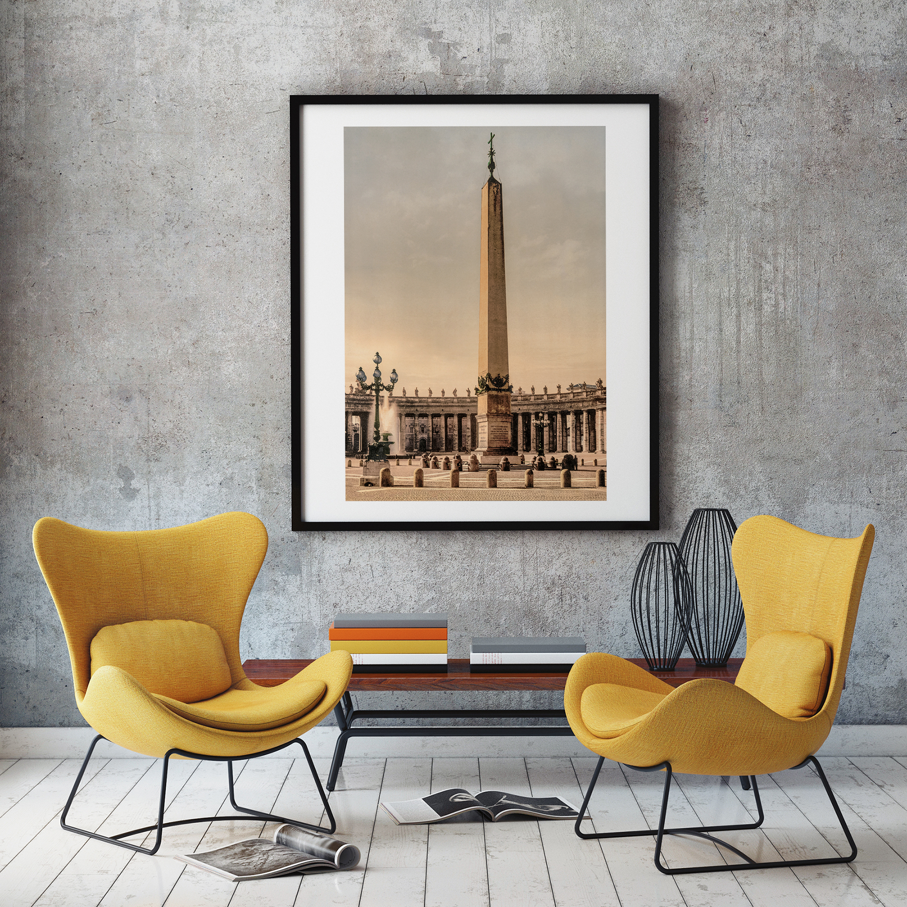 Photo ancienne Rome Vatican Place Saint-Pierre