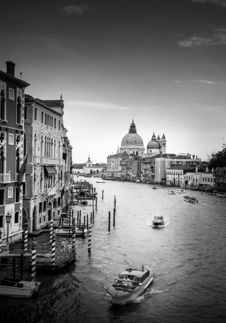 Photo Noir et Blanc Venise