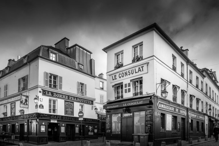 Tirage Photo de Paris Montmartre – Vieux Paris Restaurant Le Consulat