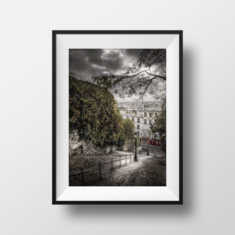 Tirage Photo Paris Couleur – Vieux Paris Décoration Poster Affiche Souvenir – Paris