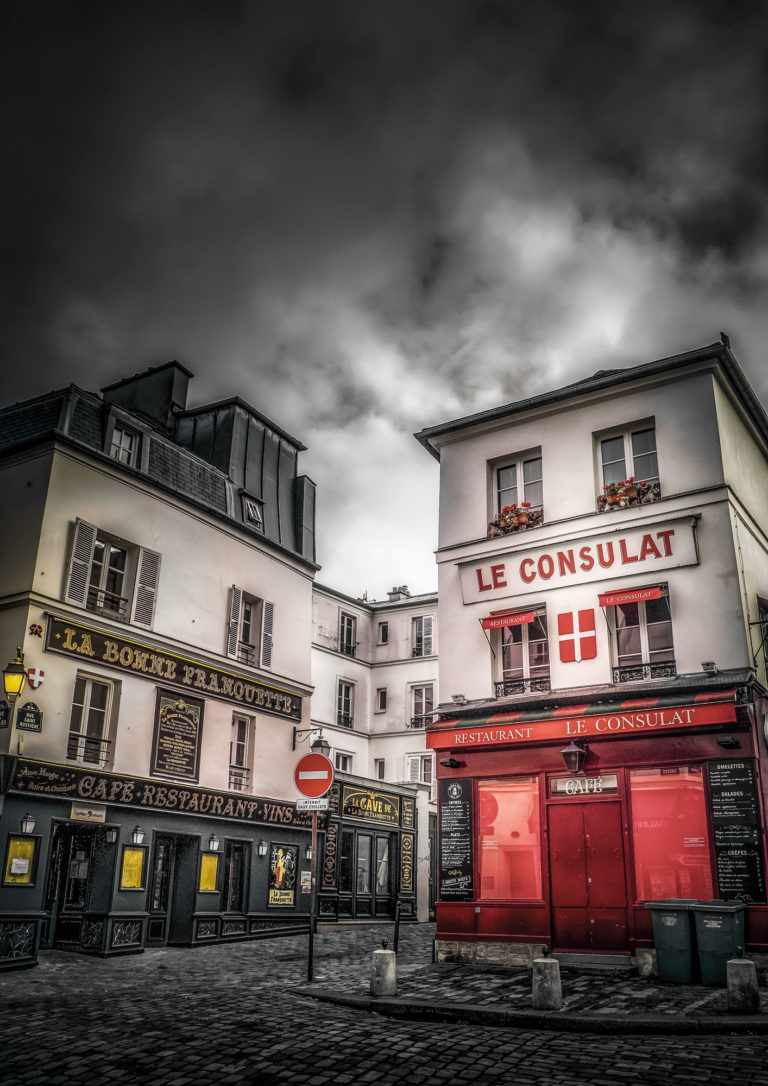 Tirage Photo Paris Montmartre Rue Norvins Le consulat