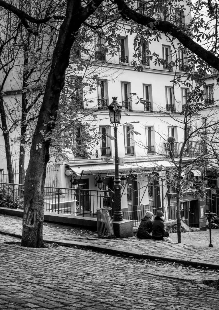 Photo Paris Montmartre Place Emile Goudeau