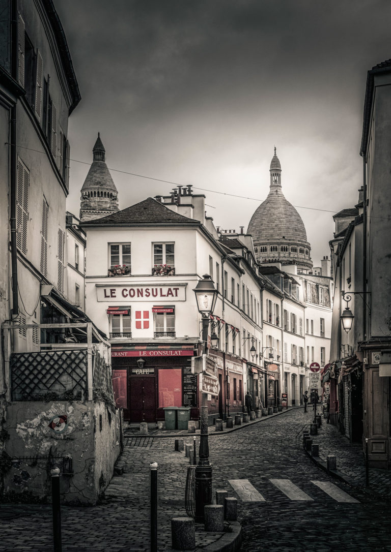 Tirage Photo Paris Montmartre Rue Norvins