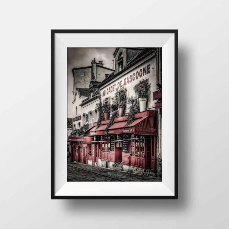 Tirage Photo Paris Couleur – Montmartre Place du Tertre