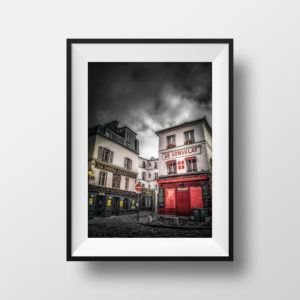 Tirage Photo Paris Montmartre Rue Norvins Le consulat