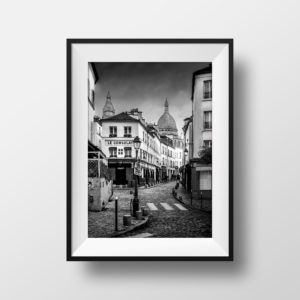 Photo de Paris Montmartre – Rue Norvins Le Consulat