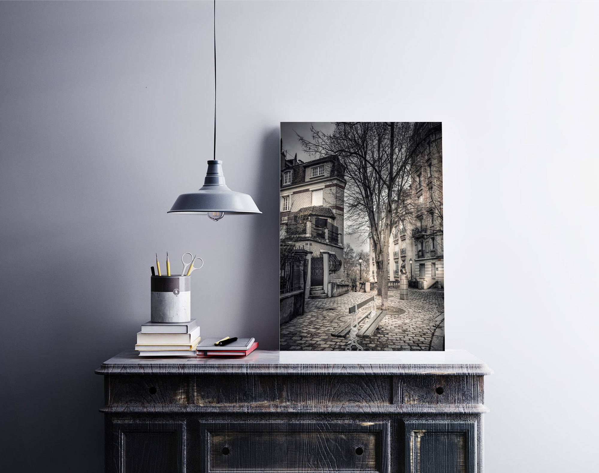 Photo Montmartre Vieux Paris Place Dalida