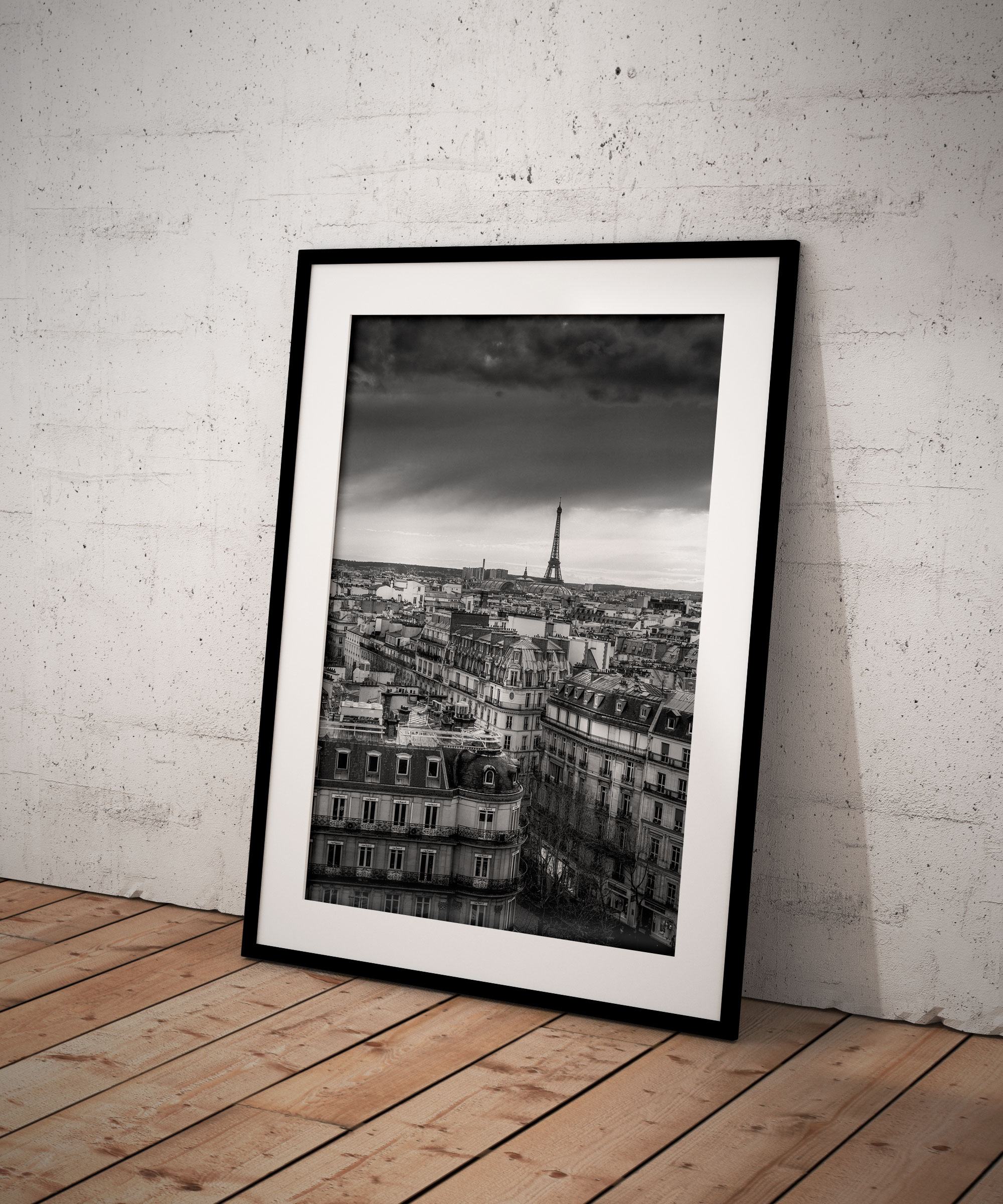 Photo Paris La Tour Eiffel et les Toits