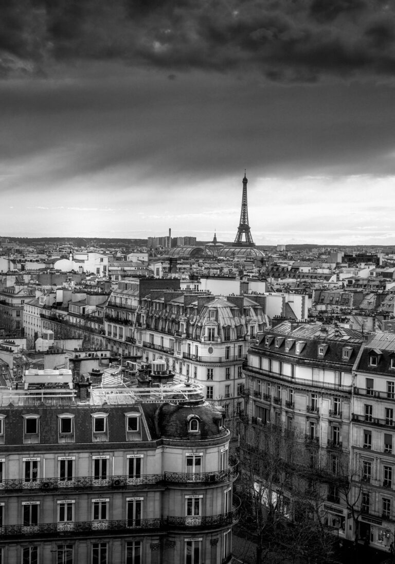 Photo Paris La Tour Eiffel et les Toits