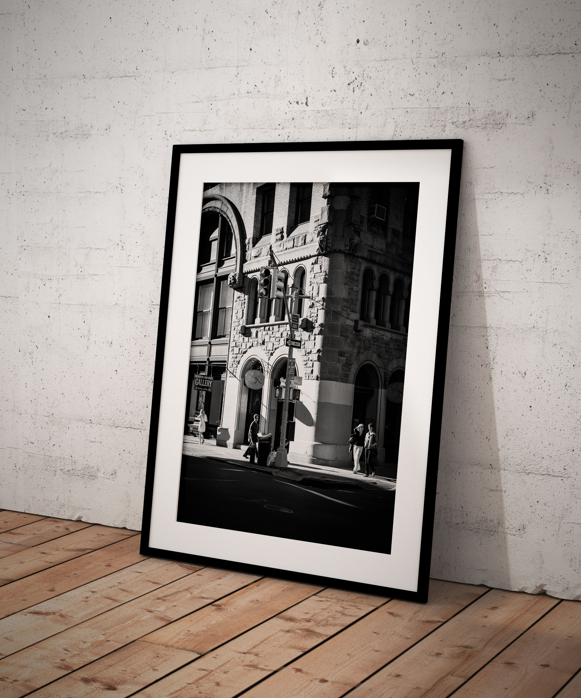 Tirage Photo Noir et Blanc New-York Soho