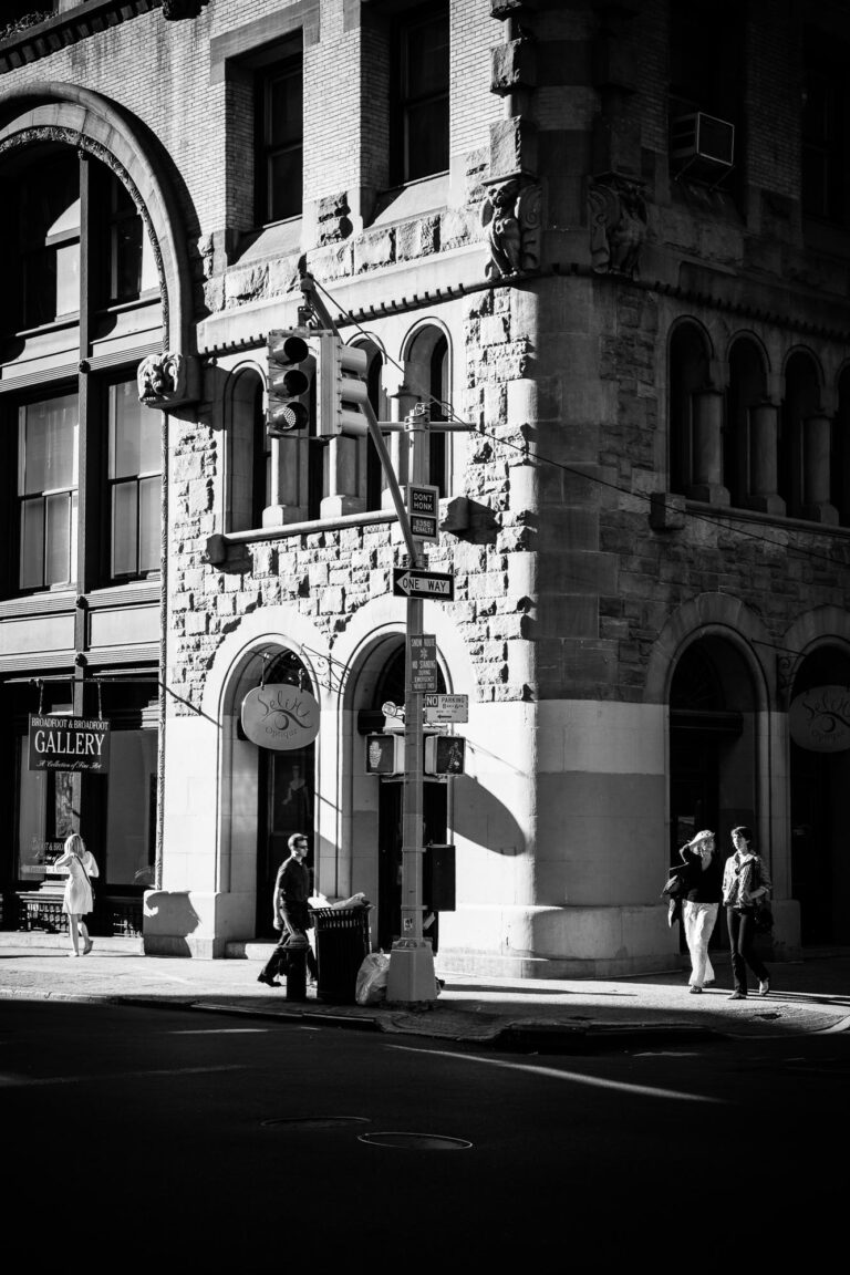 Tirage Photo Noir et Blanc New-York Soho