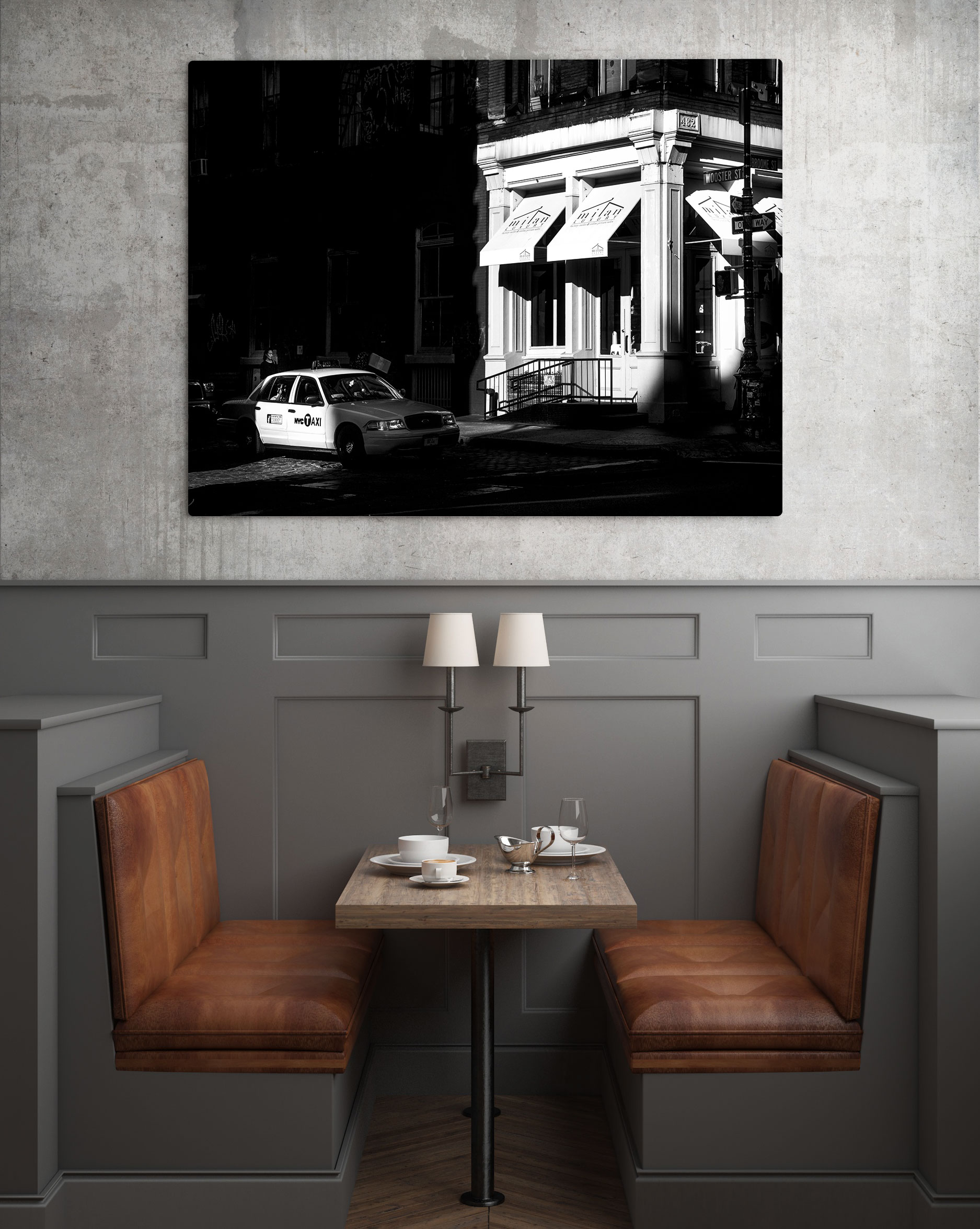 Tirage Photo Noir et Blanc New-York Soho