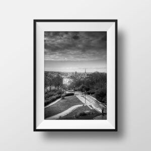 Photo de Paris Tour Eiffel Jardin Belleville