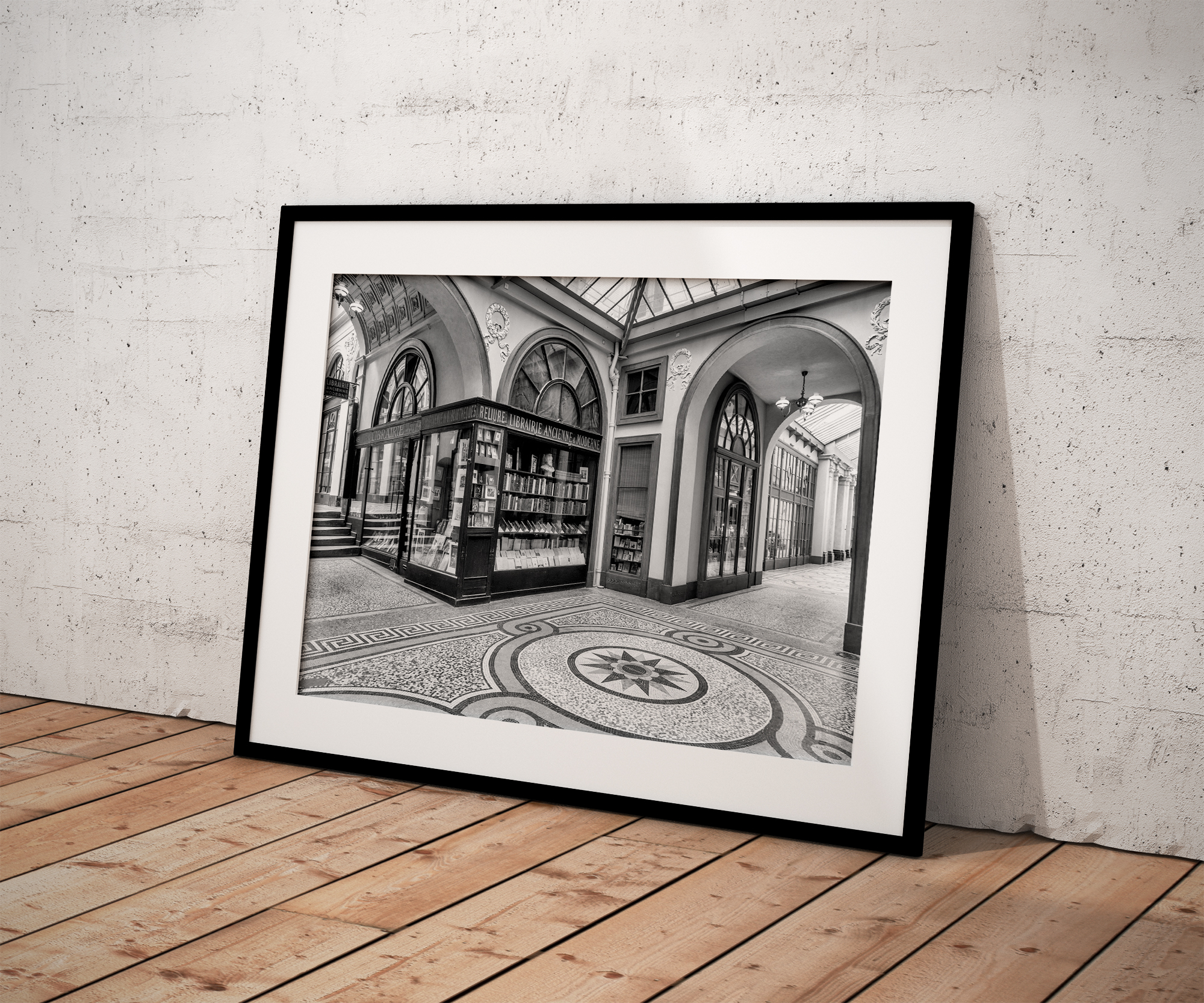 Photo Paris Galerie Vivienne Librairie Ancienne