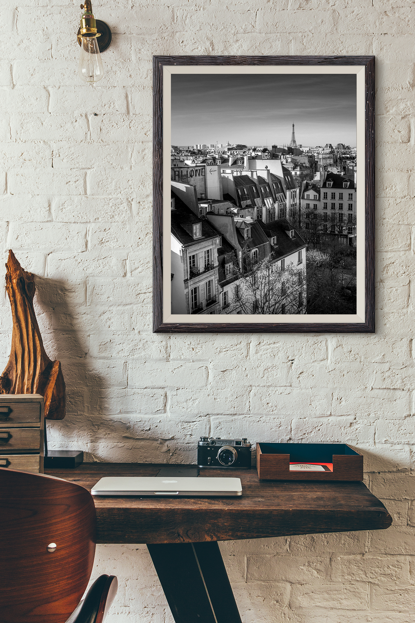 Photo de Paris Les Toits et la Tour Eiffel