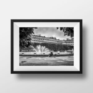 Tirage Photo Paris Jardin du Palais Royal Fontaine Amoureux