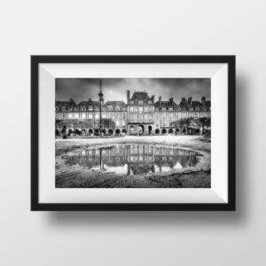 Place des Vosges Image en Noir et Blanc