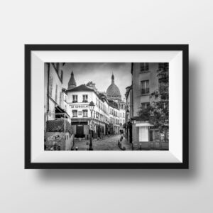 Paris Montmartre Sacré Coeur Rue Norvins