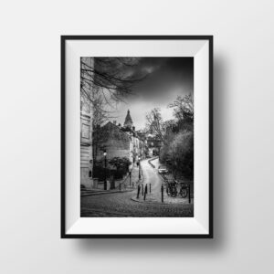 Photo Vieux Paris Montmartre Rue de l'Abreuvoir