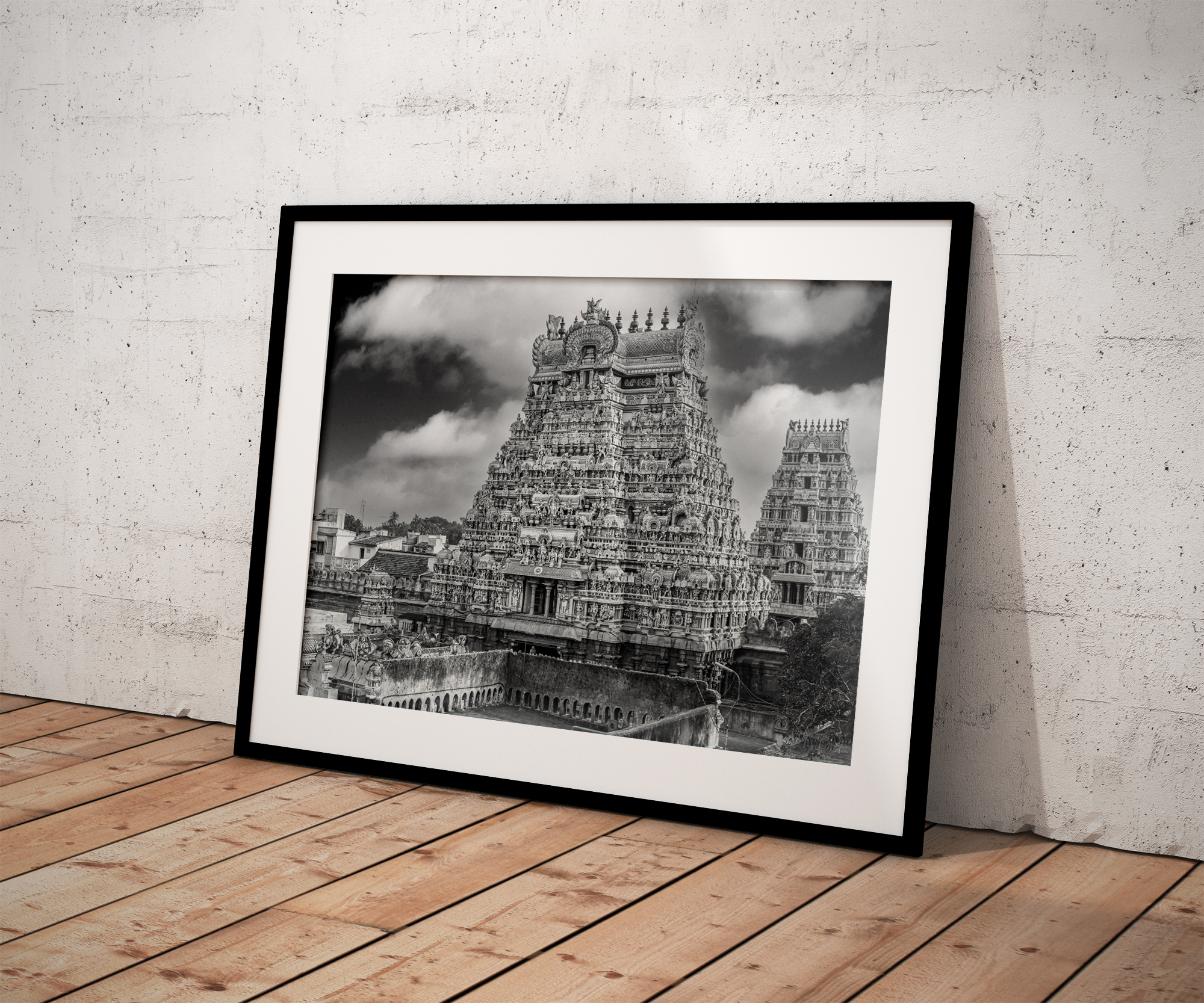 Tamil Nadu Temple Gopuram Srirangam