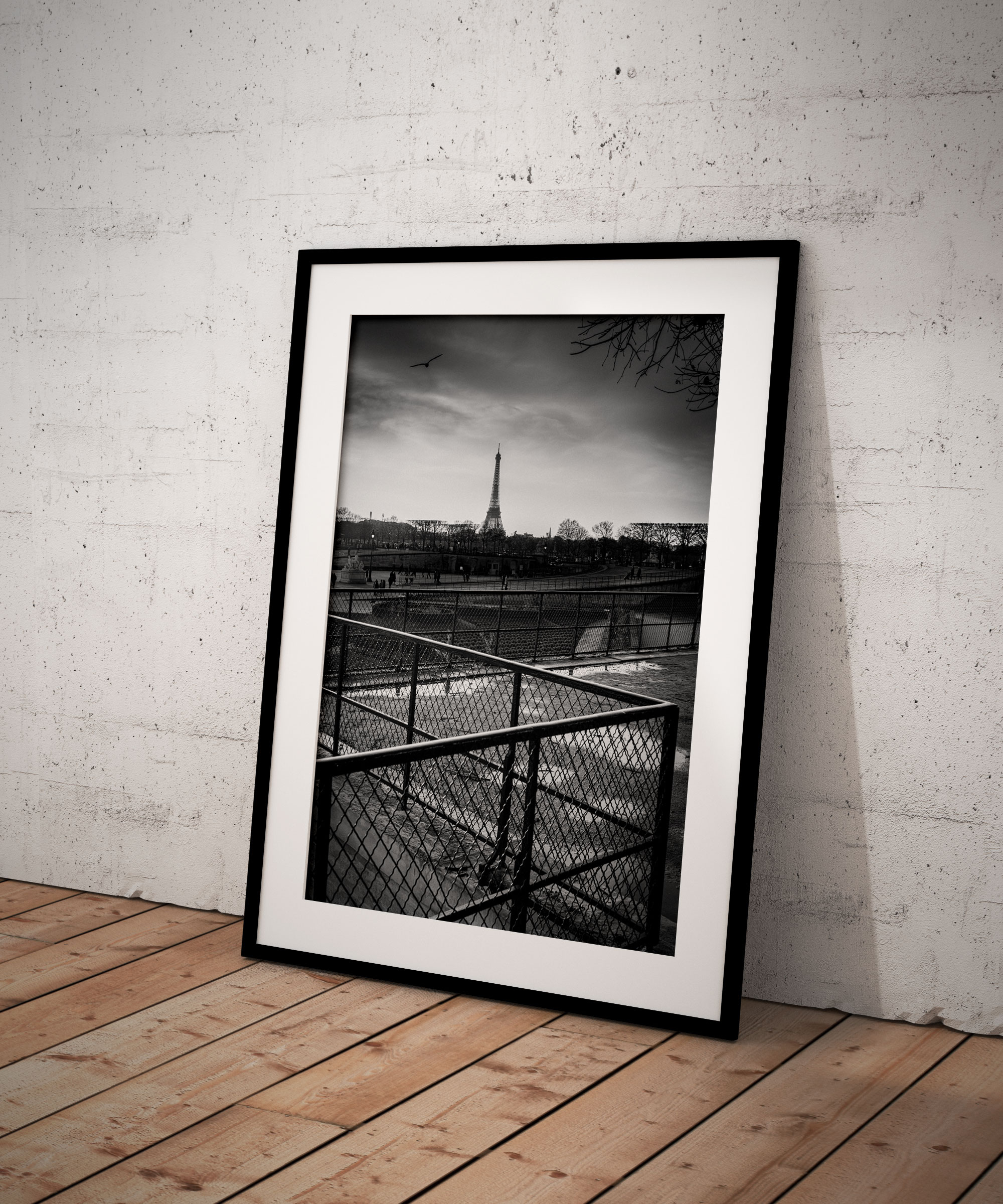 Tirage Photo Paris Tour Eiffel Jardin des Tuileries