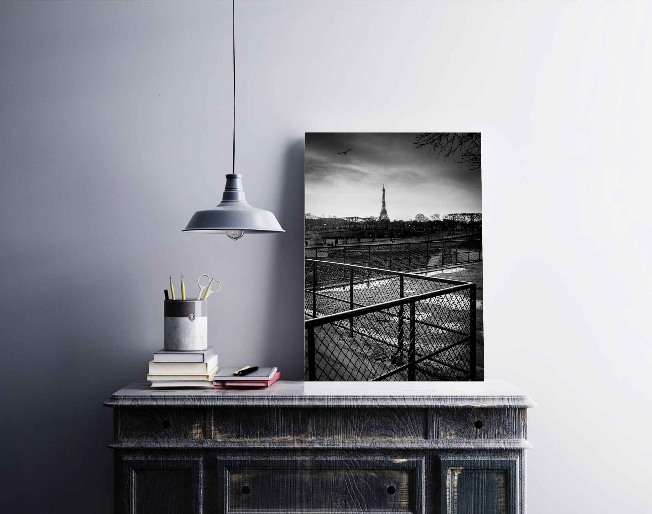 Tirage Photo Paris Tour Eiffel Jardin des Tuileries