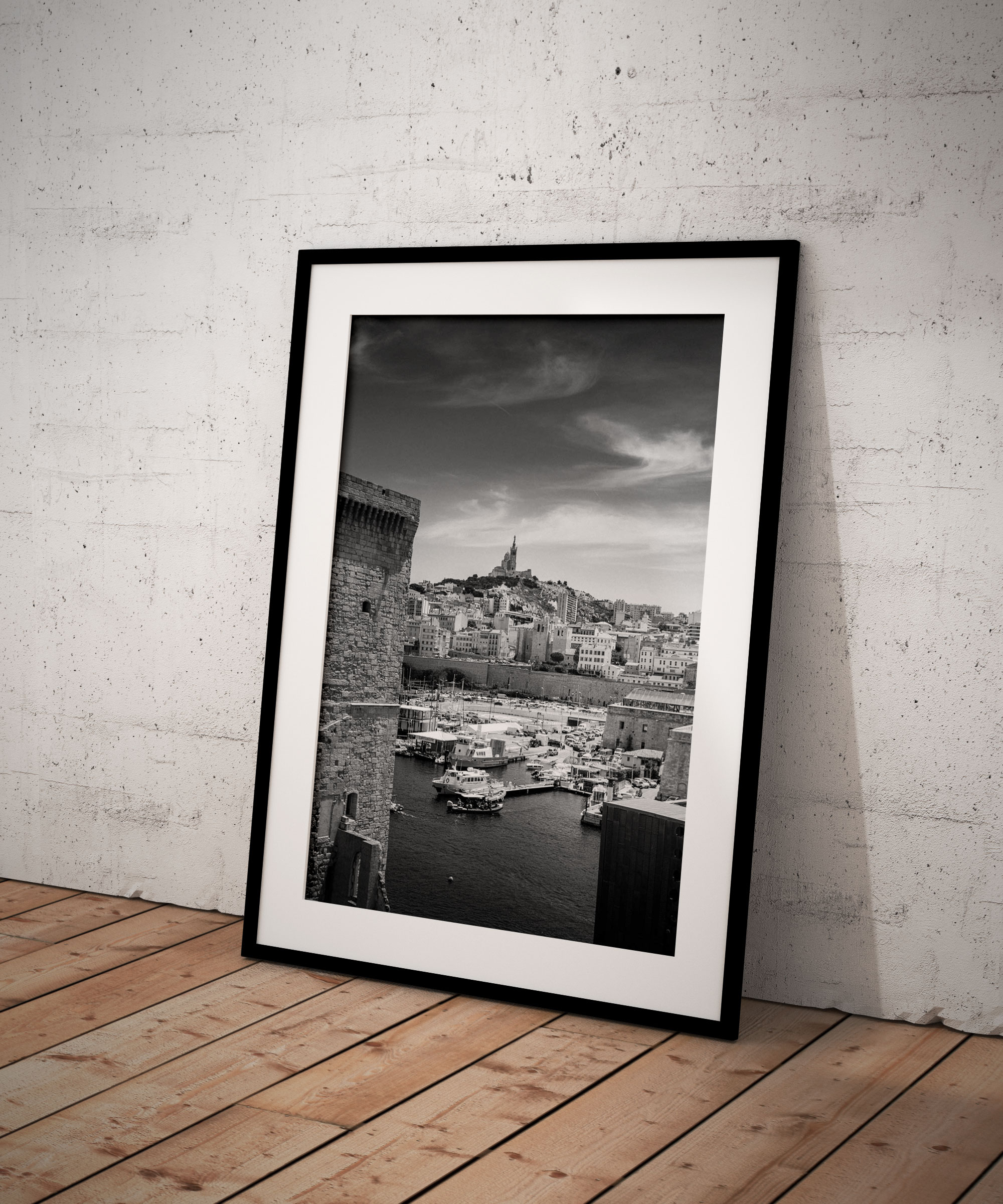 Marseille Notre Dame de la Garde et Le Vieux Port Fort Saint Jean