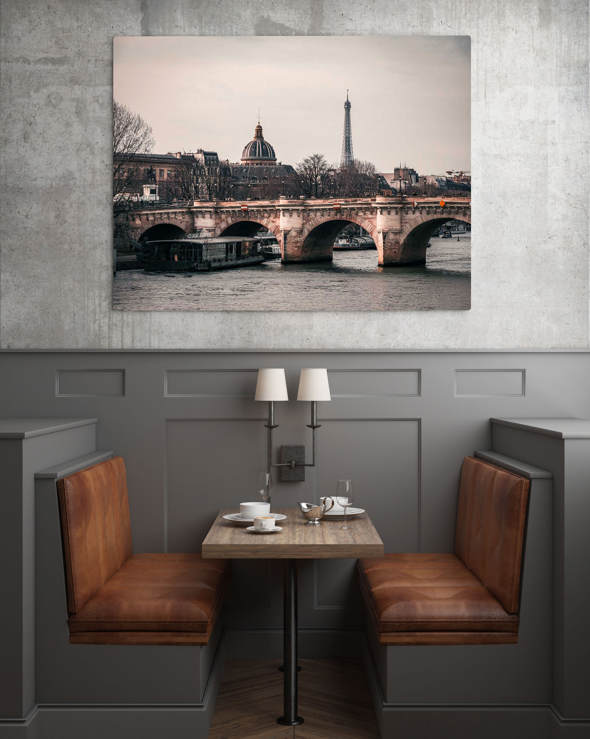 Photo de Paris Couleur Le Pont Neuf et la Tour Eiffel