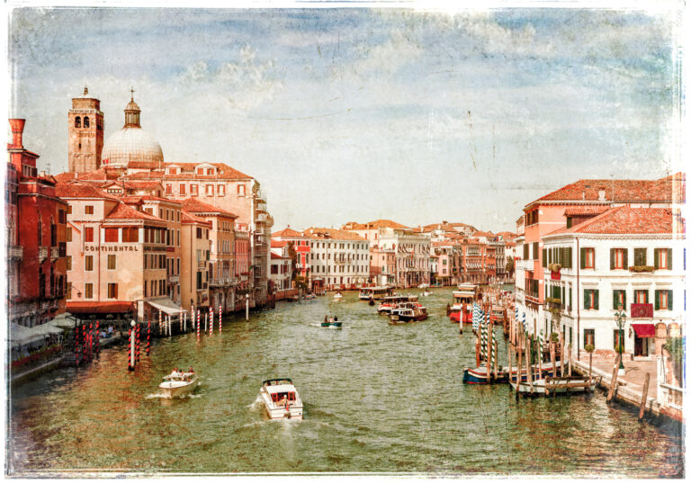 Photo Couleur Venise Grand Canal