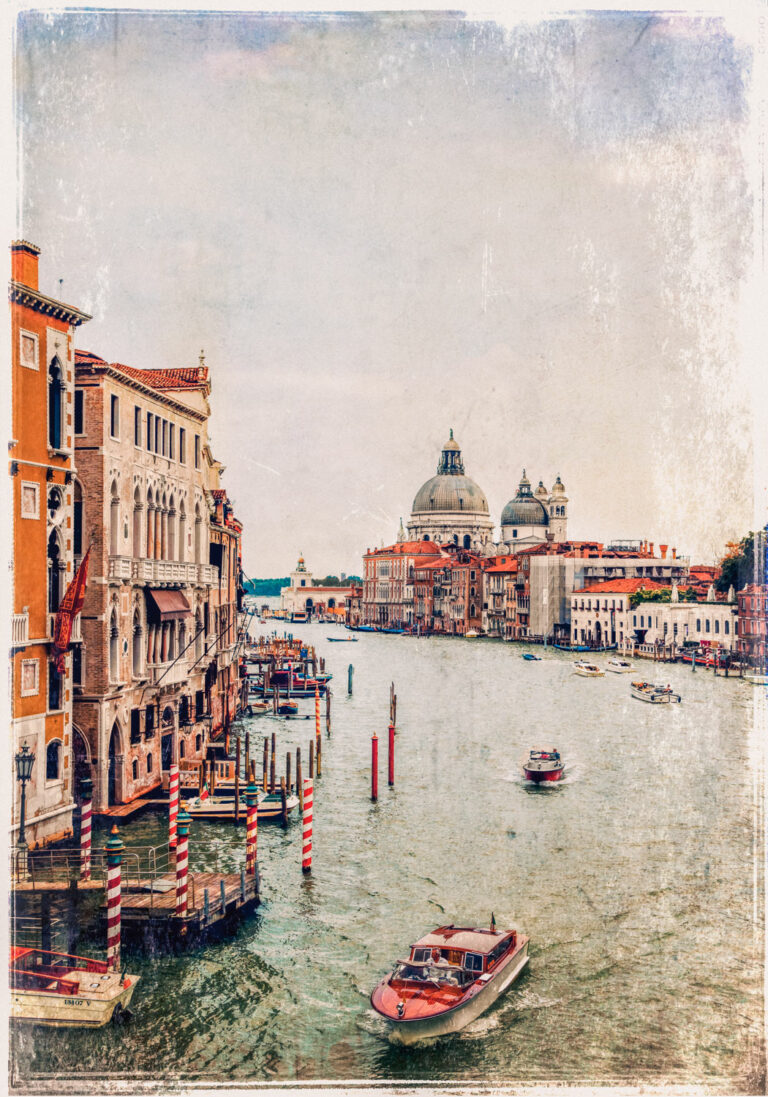 Photo Couleur Venise Grand Canal Carnet de Voyage