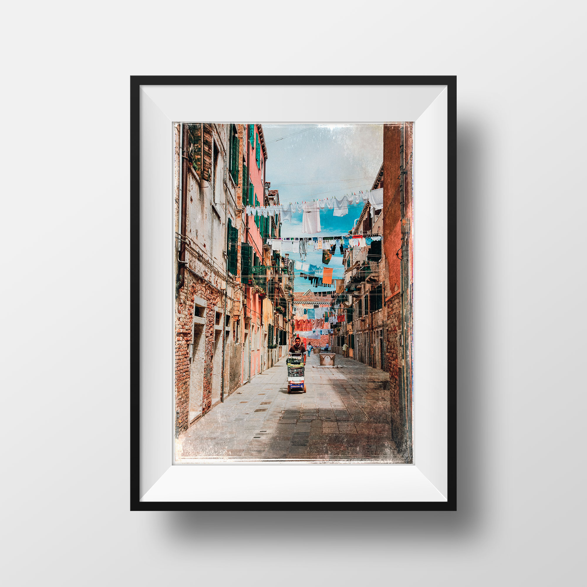 Photo Couleur Venise Scène de rue