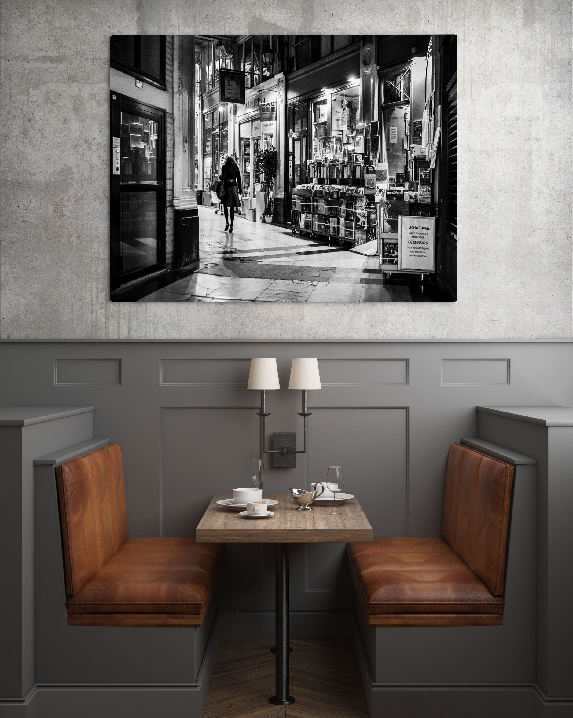 Tirage Photo de Paris Passage Verdeau