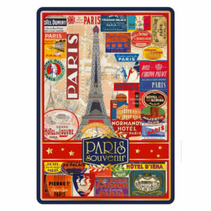 Carte Postale Paris Souvenir - Paris Collage Hôtel CPD O35
