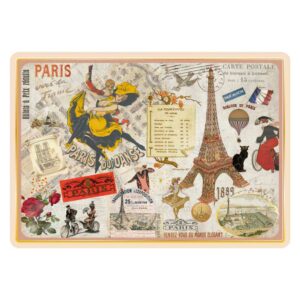 Carte Postale Paris Collage