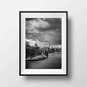 Photo Paris La Tour Eiffel La Seine Pont des Arts