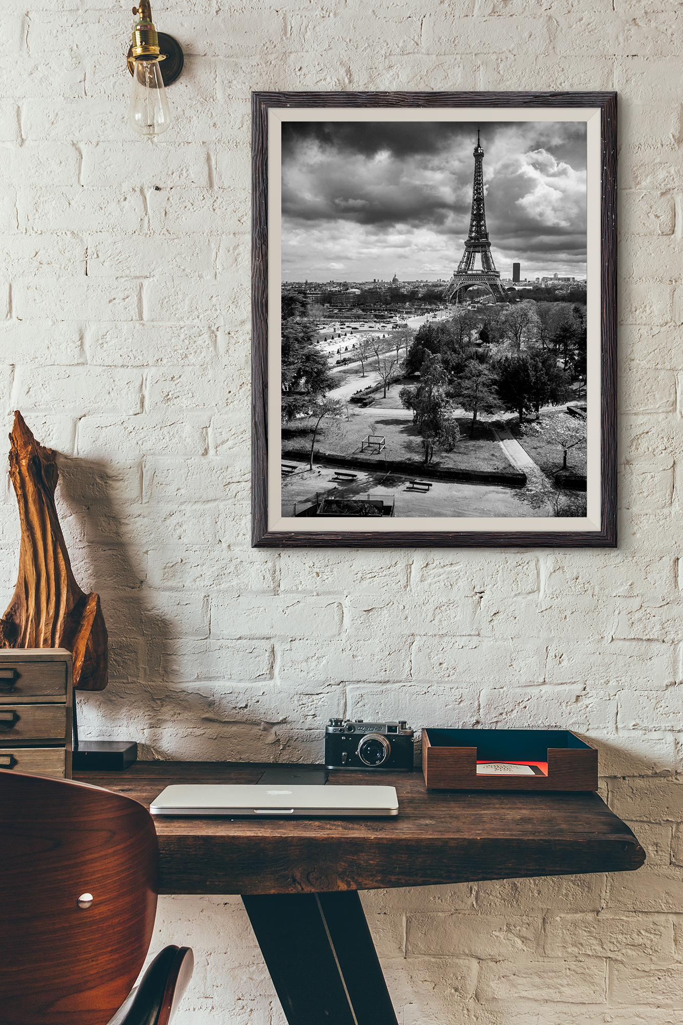 Photo Paris La Tour Eiffel – Le Jardin du Trocadéro
