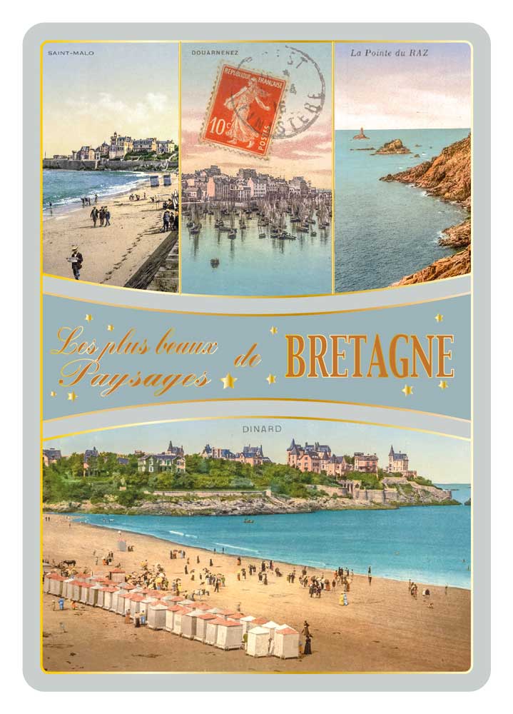 Cartes Postales Bretagne Souvenir - Les plus beaux Paysages CBD 004
