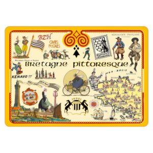 Cartes Postales Bretagne Souvenir - Bretagne Pittoresque CBD 015