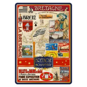 Cartes Postales Bretagne Souvenir - CBD 020