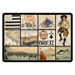 Cartes Postales Bretagne Souvenir - Breizh Multivues CBD 028